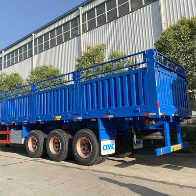 CIMC-Gruppe HUAJUN 4 Achsen Max Nutzlast 60T Containeranhänger Zaun Fracht Halbanhänger