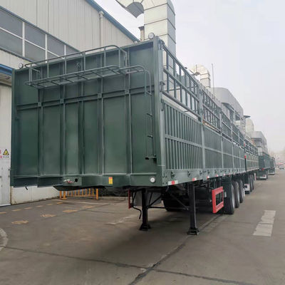 Gütertransport 3 Achsen Zaun-Pfahl Halbanhänger mit WABCO Bremssystem