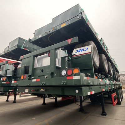 Gütertransport 3 Achsen Zaun-Pfahl Halbanhänger mit WABCO Bremssystem