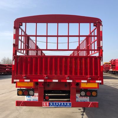 Lkw-Anhänger Kunden Optional Dreiachsige Transport Güter Vorhang Zaun Semi-Anhänger