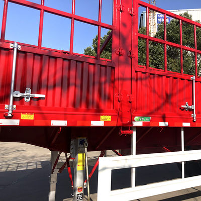 Lkw-Anhänger Kunden Optional Dreiachsige Transport Güter Vorhang Zaun Semi-Anhänger