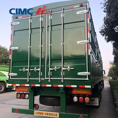 13/16 Tonnen Achse Triachse Viehzaun Fracht Semi-Anhänger Lkw mit 11.00r20 Reifen