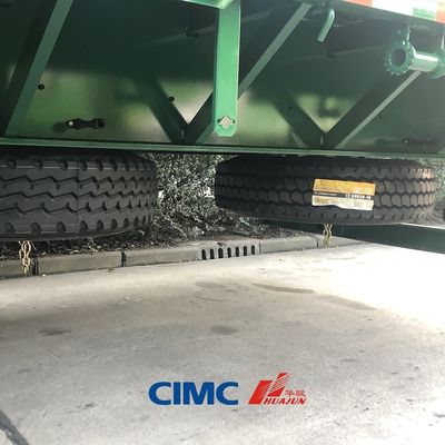 13/16 Tonnen Achse Triachse Viehzaun Fracht Semi-Anhänger Lkw mit 11.00r20 Reifen