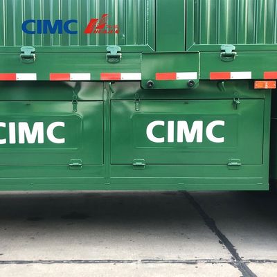 13/16 Tonnen Achse Triachse Viehzaun Fracht Semi-Anhänger Lkw mit 11.00r20 Reifen