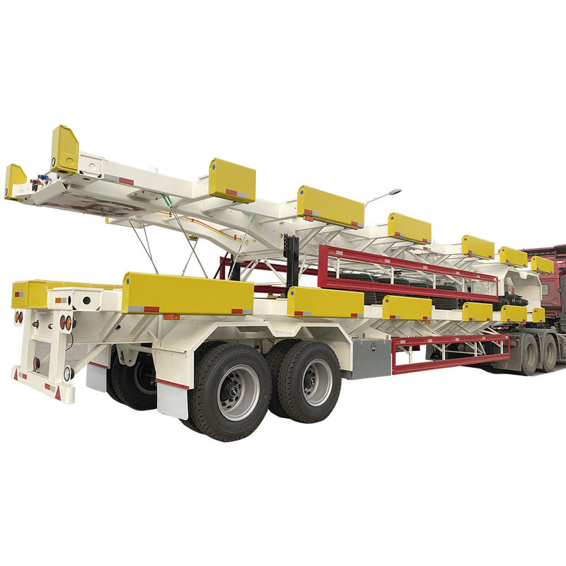 CIMC HUAJUN WABCO Wert 1540 Skeleton Container Halbanhänger für 20ft 40ft Container