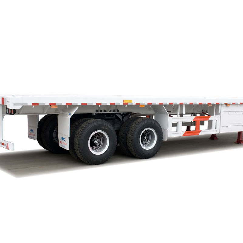 3 Achsen 40 ft Flachbett Container Truck Semi-Trailer mit wettbewerbsfähigen und Stahlmaterial