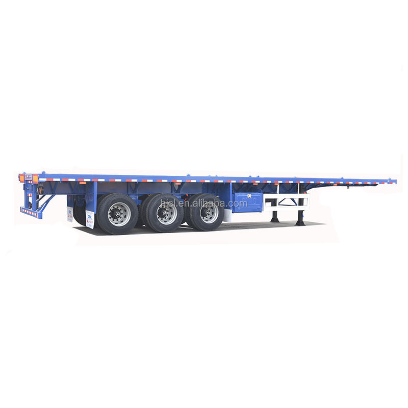 40 ft Flatbed Semi-Trailer mit JOST-Landungsgetriebe und 40 Tonnen Höchstlast