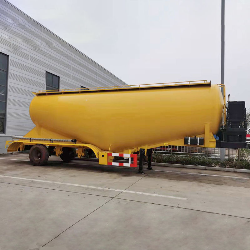 Transport von Mineralpulver 3 Achsen 45cbm Zement Halbanhänger Tankwagen mit Fuwa-Achse