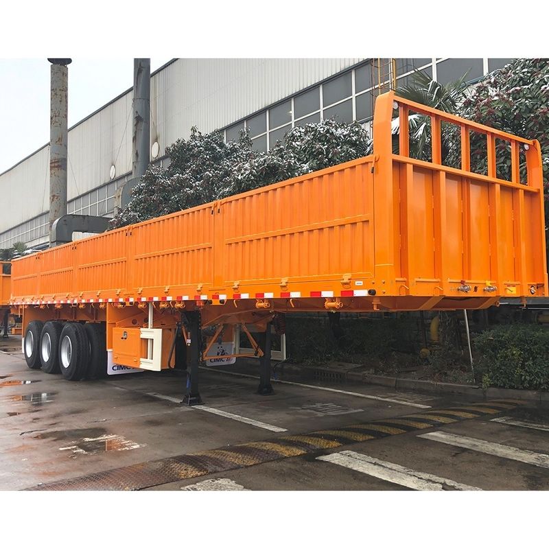 CIMC HUAJUN 3 Achsen Zäune Ladung Semi-Anhänger mit maximaler Nutzlast 25001-30000 kg